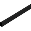 Linijinės sistemos PIPE bėgelis, juodas, 1000mm, K1002241N