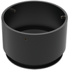 Linijinės sistemos PIPE montavimo elementas, juodas, 1TUB0033N