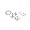 Pakabinamas šviestuvas Ideal Lux Pakabinimo Rinkinys Steel Kit Single Steel Cable 2 Mt