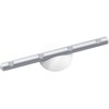 Lubinis šviestuvas 0,6W LED paviršinis šviestuvas LEDSTIXX, sidabro sp., 6500K, su baterija