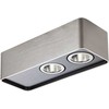 Lubinis šviestuvas 10W LED paviršinis šviestuvas YUKI, nikelio sp., 2700K, dimeriuojamas, 01-4232