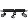 Lubinis šviestuvas Luminaire Center 12,6W LED paviršinis šviestuvas ALBANE, chromo sp./skaidrus, 3000K