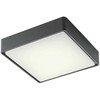 12W LED paviršinis lauko šviestuvas MARINA, tamsiai pilkas, 3000K, IP65, 90157
