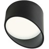 Lubinis šviestuvas 12W LED paviršinis šviestuvas UTO, matinės juodos sp., 3000K, 01-1628
