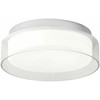12W LED paviršinis šviestuvas NAJI, chromo sp., 3000K, IP44, 01-1453