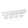 Lubinis šviestuvas Ideal Lux 12W LED paviršinis šviestuvas PING PONG, baltas, 3000K, 328232