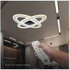 Lubinis šviestuvas V-tac 130W LED paviršinis lubų šviestuvas, baltas, 3000/6500K, dimeriuojamas, su nuotolinio valdymo pulteliu
