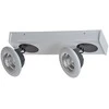 Lubinis šviestuvas 14W LED paviršinis šviestuvas CATALINA, baltos/pilkos sp., 3000K