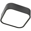14W LED paviršinis šviestuvas SCREEN IP, juodas, 3000K, IP44, 01-2497