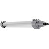 15W LED linijinis šviestuvas DAMP PROOF MAX 600, pilkas, 4000K, 133°x107°