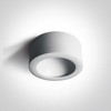 Lubinis šviestuvas 16W LED cilindro formos šviestuvas, baltas, 3000K, 12116FD/W/W
