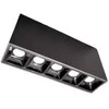 Lubinis šviestuvas Bikuvalt 16W LED paviršinis šviestuvas ADEN, juodas, 3000K, 4287400