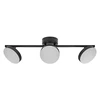Lubinis šviestuvas 16W LED paviršinis šviestuvas SPOT MOON, juodas, 3000K