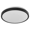 Lubinis šviestuvas 16W LED plafonas ORBIS LONDON, juodas, 3000K