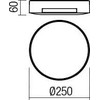 17W LED paviršinis lauko šviestuvas SKOR, tamsiai rudas, 3000K, IP54, 90006