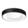 Lubinis šviestuvas Ideal Lux 15W LED paviršinis šviestuvas PLANET, juodas, 3000K, 328140