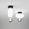 Lubinis šviestuvas Ideal Lux 18W LED paviršinis šviestuvas LUMIERE, baltos/juodos sp., 3000K, 314228