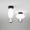 Lubinis šviestuvas Ideal Lux 18W LED paviršinis šviestuvas LUMIERE, baltos/juodos sp., 3000K, 314235