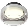 Lubinis šviestuvas 18W LED paviršinis šviestuvas SOLERA, juodos/baltos/dūmų sp., 3000/4000K, 01-3588