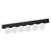 Lubinis šviestuvas Ideal Lux 18W LED paviršinis šviestuvas PING PONG, juodas, 3000K, 313290