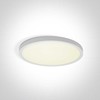 Lubinis šviestuvas 18W LED vidaus plafonas, apvalus, baltas, 2800/3200/4000K, 62006/W/V