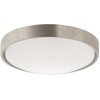Lubinis šviestuvas 19,1W LED paviršinis šviestuvas YARA, baltos/sidabro sp., 3000K, 4199601