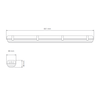 19W LED šviestuvas WARS 1x60 4000K