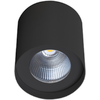 20W LED paviršinis šviestuvas MATE, juodas, 3000K, IP65