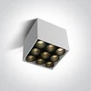 Lubinis šviestuvas Bikuvalt 20W LED paviršinis šviestuvas, baltas, 3000K, 12906C/W/W