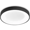Lubinis šviestuvas Ideal Lux 20W LED paviršinis šviestuvas PLANET, juodas, 3000K, 312330