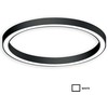 Lubinis šviestuvas 23W LED paviršinis šviestuvas FI ALPHA CELING, 0,6m, baltas, 3000K, DALI
