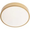 Lubinis šviestuvas 24W LED paviršinis šviestuvas KNOB, matinės aukso sp., 3000/6500K
