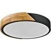 24W LED paviršinis šviestuvas NASTRO, medžio/baltos/juodos sp., 3000K