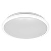Lubinis šviestuvas 24W LED paviršinis šviestuvas ESSENTIAL ORBIS, baltas, 3000K, su judesio davikliu