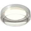 Lubinis šviestuvas 24W LED paviršinis šviestuvas SOLERA, juodos/baltos/dūmų sp., 3000/4000K, 01-3589