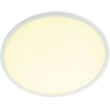 Lubinis šviestuvas 24W LED plafonas MEMO, matinės baltos sp., 3000K