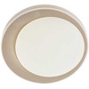 Lubinis šviestuvas 24W LED plafonas PADDY, matinės baltos/aukso sp., 4000K