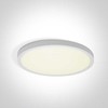 Lubinis šviestuvas 24W LED vidaus plafonas, apvalus, baltas, 2800/3200/4000K, 62006A/W/V