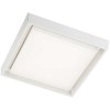 25W LED paviršinis lauko šviestuvas BEZEL, baltas, 3000K, IP54, 9186