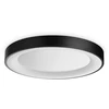 Lubinis šviestuvas Ideal Lux 25W LED paviršinis šviestuvas PLANET, juodas, 3000K, 328157