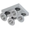 Lubinis šviestuvas 28W LED paviršinis šviestuvas CATALINA, baltos/pilkos sp., 3000K