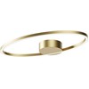 Lubinis šviestuvas 29W LED paviršinis šviestuvas LEO, bronzos sp., 3000/4000K, dimeriuojamas, 01-3297