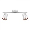 Lubinis šviestuvas V-tac 2x5W LED paviršinis šviestuvas, baltas, 3000K