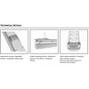 Lubinis šviestuvas Lena Lighting 31W linijinis šviestuvas TYTAN 2 LED BASIC, 1150mm, pilkas, 4000K