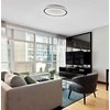 Lubinis šviestuvas Bikuvalt 35W LED paviršinis šviestuvas ARLA, baltos/juodos sp., 3000K, 4266501