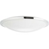 35W LED plafonas FIZZ, baltas/chromo sp., 4000K, IP44