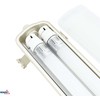 Kafler 36W LED linijinis šviestuvas AKWAR, 2xT8, baltas, 4000K, IP65, 120cm