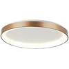 Lubinis šviestuvas Italux 38W LED paviršinis šviestuvas VICO, aukso sp., 3000/4000K