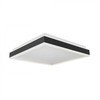 Lubinis šviestuvas V-tac 38W LED paviršinis šviestuvas, juodos/baltos sp., 4000K