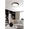 Lubinis šviestuvas 40W LED paviršinis šviestuvas ADRIANA, juodas/šampano sp., 3000K, 4292600